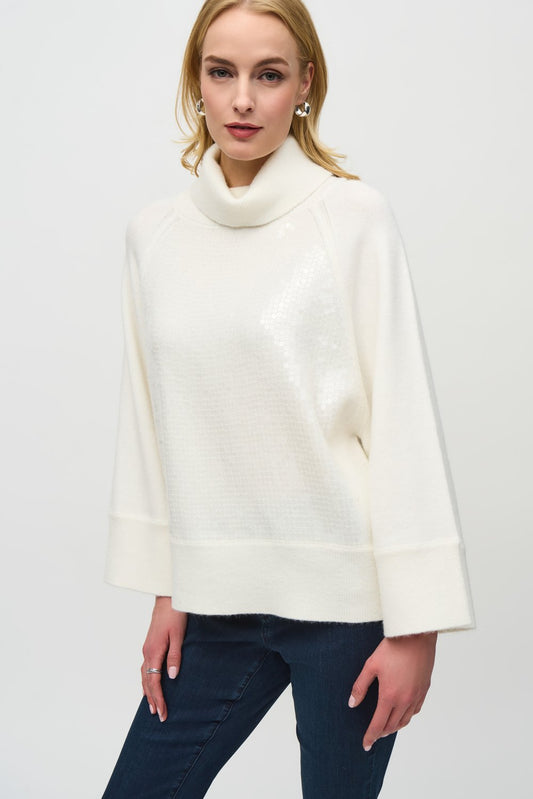 Joseph Ribkoff Relaxed Fit Sequin Pullover