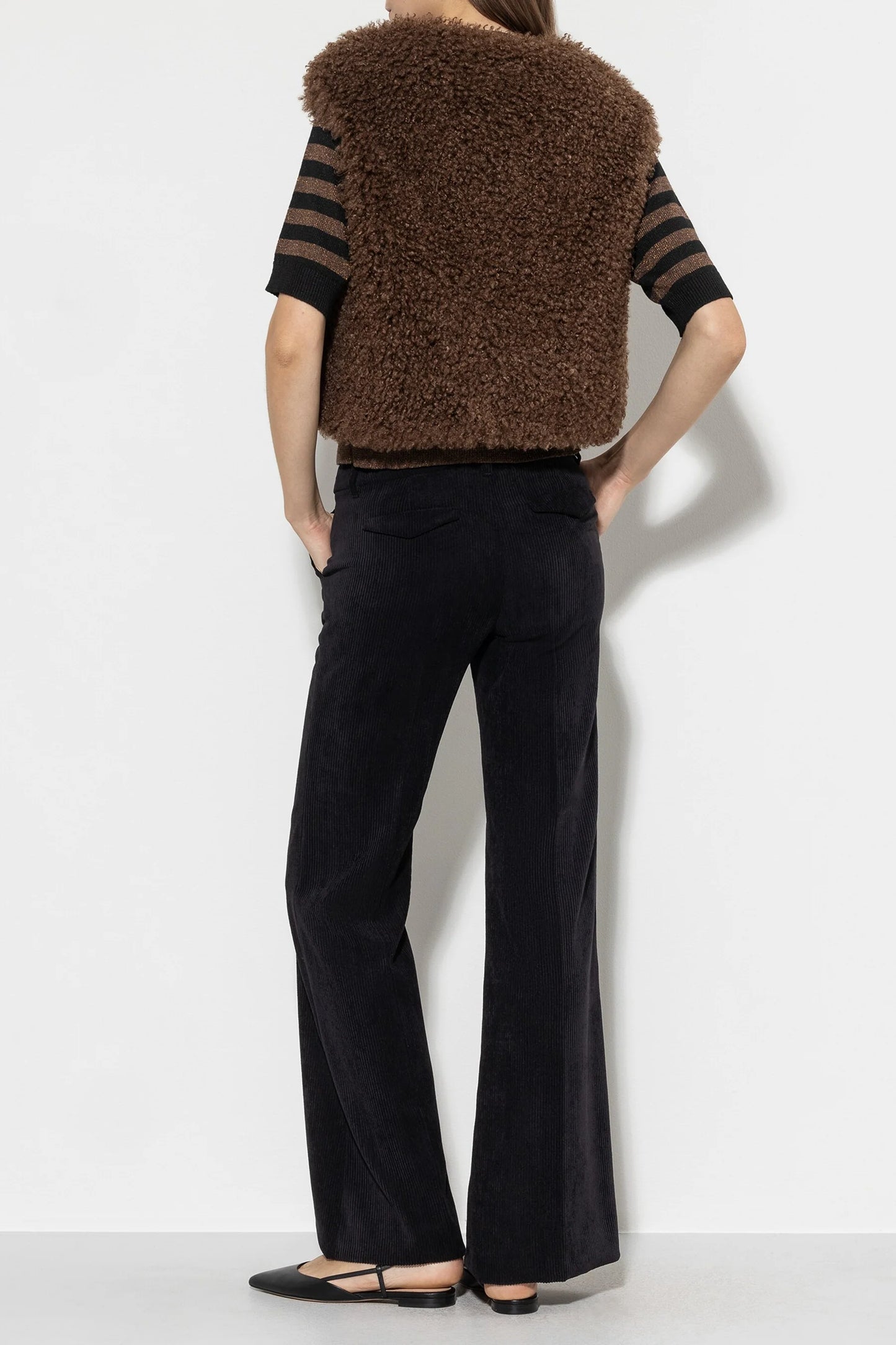 Luisa Cerano Corduroy Bootcut Trouser