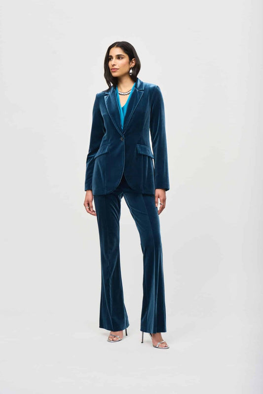 Joseph Ribkoff Nightfall Velvet Blazer