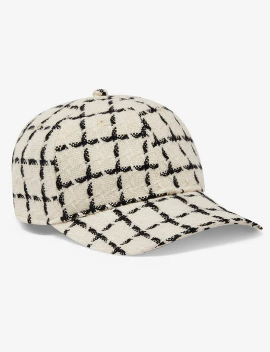 Varley Elvin Mono Check Cap