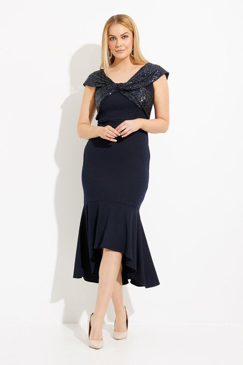 Joseph Ribkoff Midnight Blue Dress