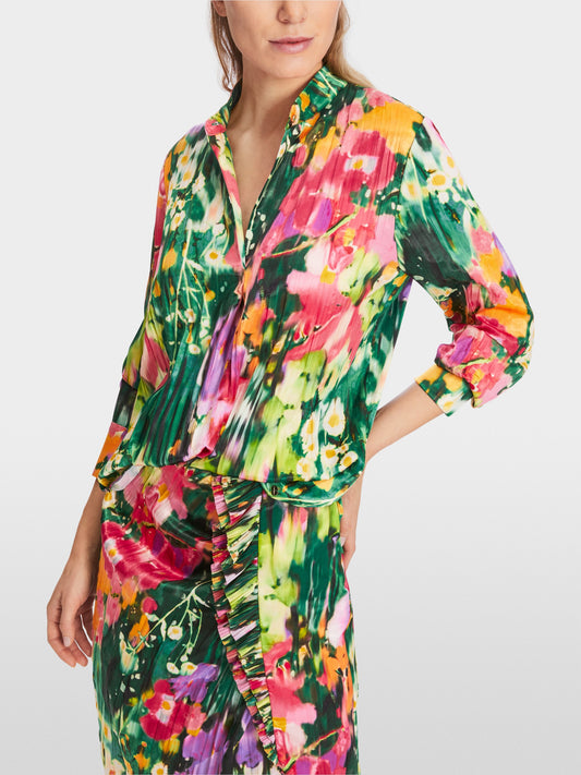 Marc Cain Floral Print Blouse