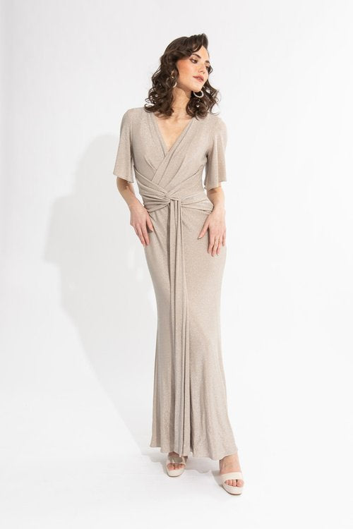 Joseph Ribkoff Champagne Dress 231763